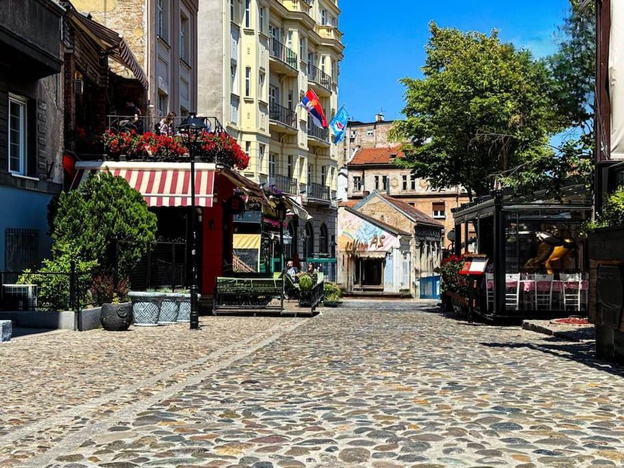贝尔格莱德Scadarlija Vintage Old Town Renovated公寓 外观 照片